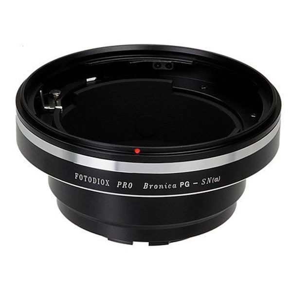 Fotodiox Pro Lens Mount Adapter - Bronica GS-1 Mount SLR Lenses To Sony Alpha A-Mount SLR Camera Body - PG-SNYA-PRO