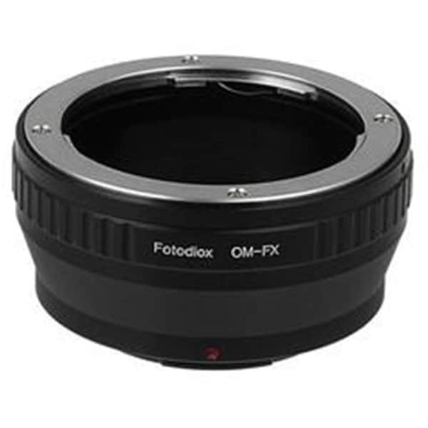 Fotodiox Lens Mount Adapter - Olympus Zuiko 35 mm SLR Lens To Fujifilm X-Series Mirrorless Camera Body - OM-FXRF