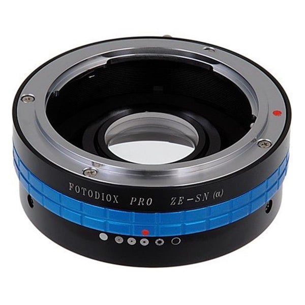 Fotodiox Pro Lens Mount Adapter - Mamiya 35 mm SLR Lens To Sony Alpha A-Mount SLR Camera Body - MZE-SNYA-PRO