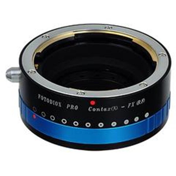 Fotodiox Pro Lens Mount Adapter - Contax N SLR Lens To Fujifilm X-Series Mirrorless Camera Body - CNTXN-FXRF-P