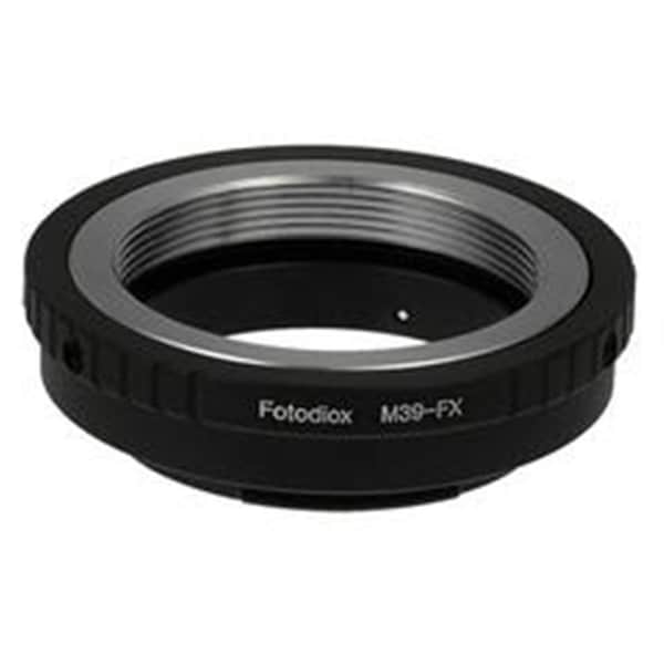 Fotodiox Lens Mount Adapter - M39-L39 Screw Mount SLR Lens To Fujifilm X-Series Mirrorless Camera Body - M39-FXRF