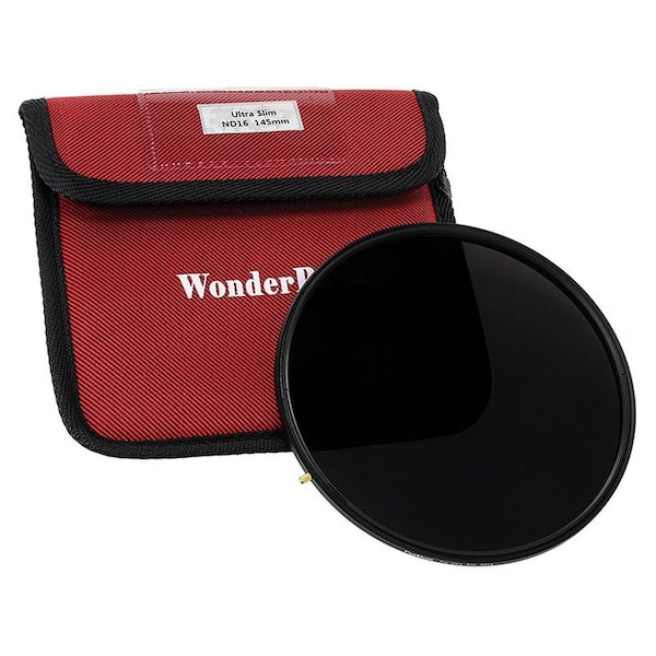 Fotodiox Pro 145 mm Ultra Slim Neutral Density 16 Filter - Pro1 Ultra Slim Multi-Coated ND - WNDPN145-SLIM-ND16