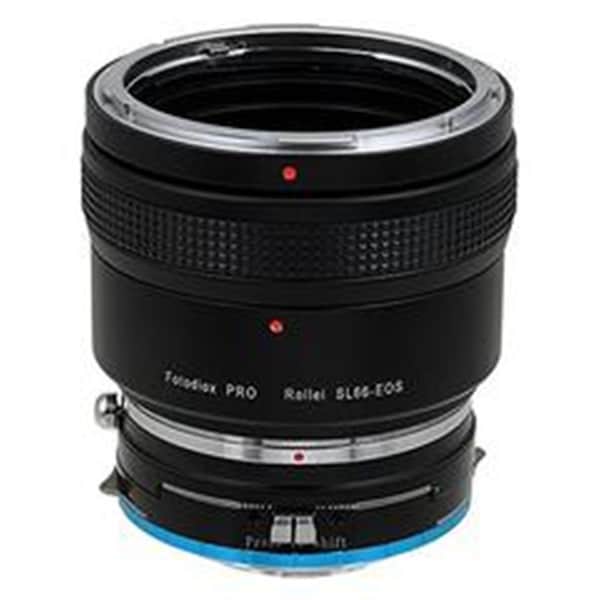 Fotodiox Pro Lens Mount Adapter - Rolleiflex SL66 Series Lens To Fujifilm X-Series Mirrorless Camera Body - SL66-EOS-FXRF-P-SHFT