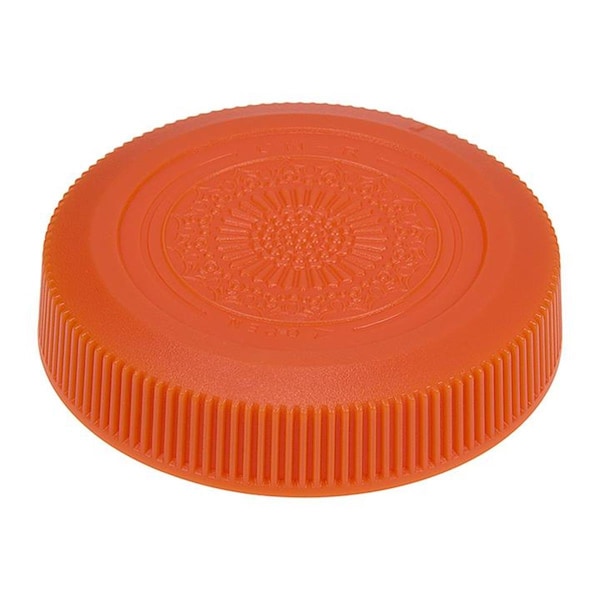 Fotodiox Rear Lens Cap for Canon RF Lens, Orange - CAP-REAR-EOSR-ORN