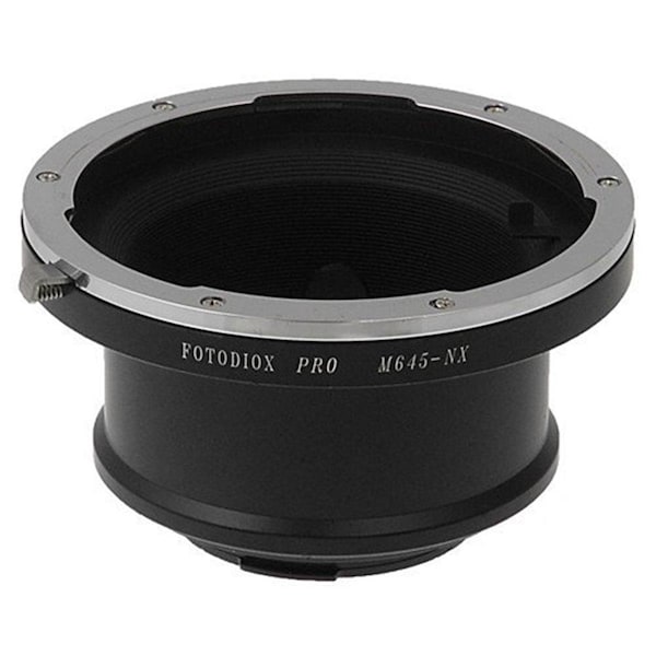 Fotodiox Pro Lens Mount Adapter - Mamiya 645 Mount Lens To Samsung NX Mount Mirrorless Camera Body - M645-NX-PRO