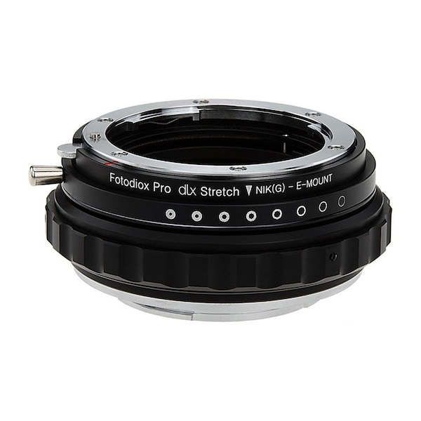 Fotodiox DLX Series Stretch Adapter Nikon G Lens to Sony E Mount Mirrorless Camera Mount Adapter - NIKG-MFT-DLX-STRETCH