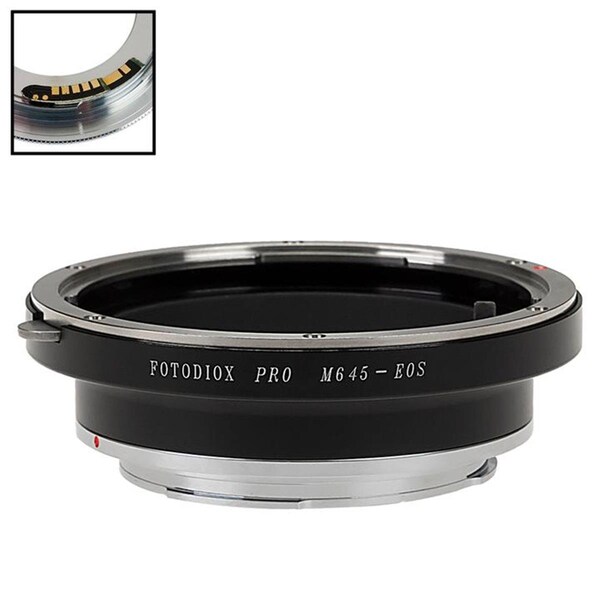 Fotodiox Mamiya 645 Mount Lens Mount Adapter for Canon EOS Camera Bodies - M645-EOS-PRO-FC10
