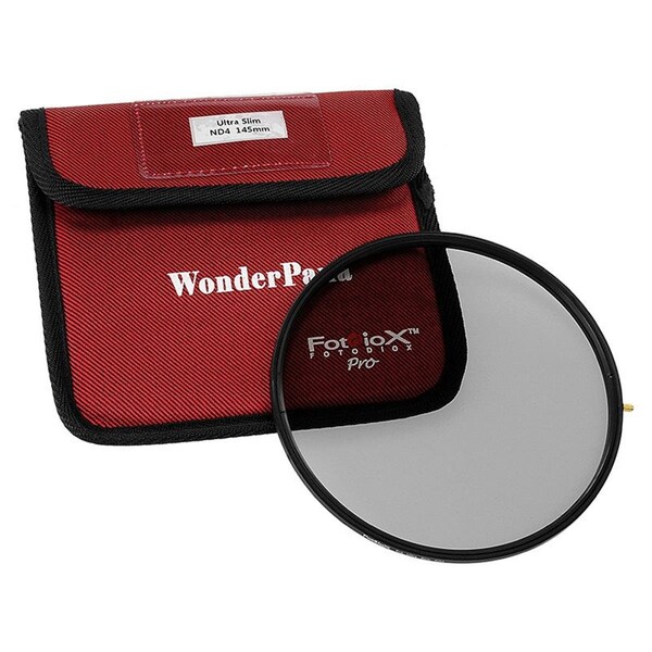 Fotodiox Pro 145 mm Ultra Slim Neutral Density 4 Filter - Pro1 Ultra Slim Multi-Coated ND - WNDPN145-SLIM-ND4