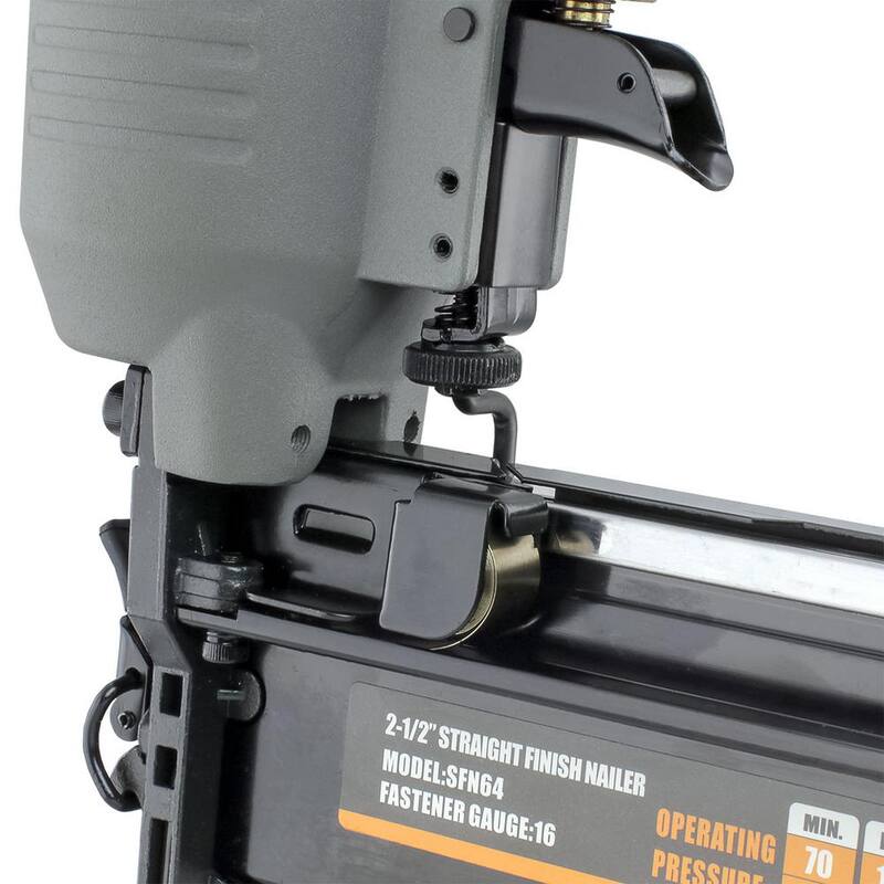 
Clavadora de acabado recta de 16 calibres y 2-1/2 pulgadas NuMax Pneumatic - SFN64