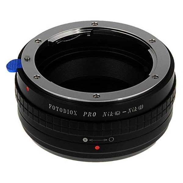 Fotodiox Pro Lens Mount Adapter - Nikon Nikkor G D-SLR Mount Lens To Nikon 1-Series Mirrorless Camera Body - NIKG-N1-P