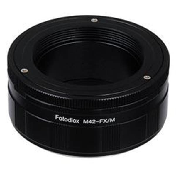 Fotodiox Pro Lens Mount Adapter - M42 Screw Mount SLR Lens To Fujifilm X-Series Mirrorless Camera Body - M42-FXRF-P-MACRO-V2