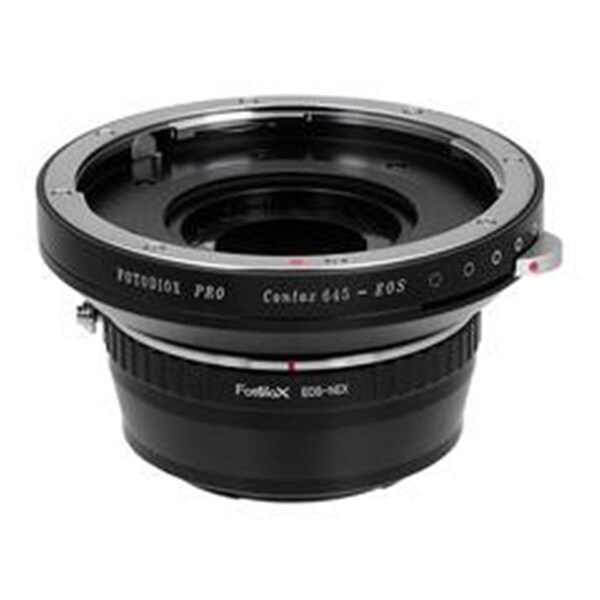 Fotodiox Pro Lens Mount Adapter - Contax 645 Mount Lenses To Sony Alpha E-Mount Mirrorless Camera Body - C645-EOS-SNYE-P