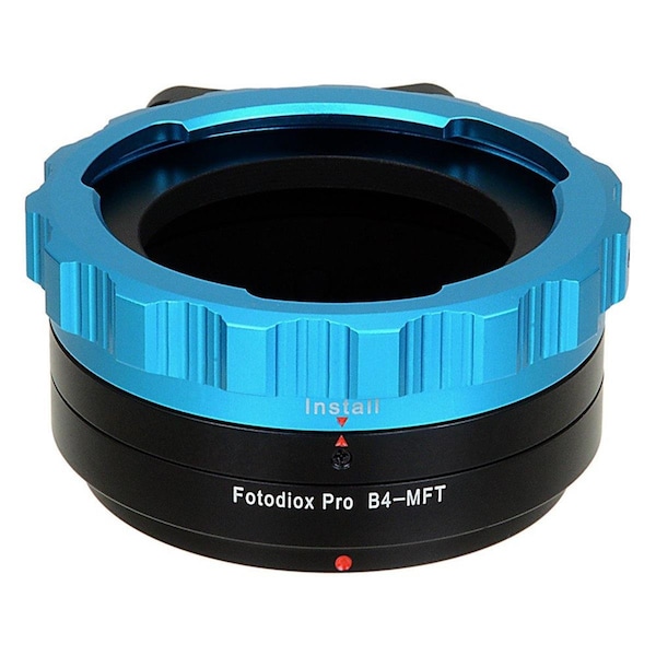 Fotodiox Pro Lens Mount Adapter - B4 ENG Cine Lens To Micro Four Thirds Mount Mirrorless Camera Body - B4-MFT-P