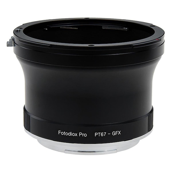 Fotodiox Pro Lens Mount Adapter for Pentax 6 x 7 Mount SLR to Fujifilm G-Mount GFX - P67-GFX-PRO
