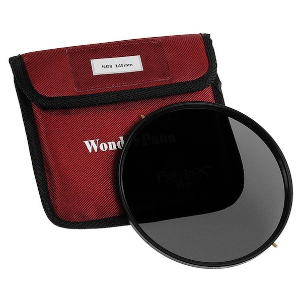 Fotodiox Pro 145 mm Neutral Density 8 Filter - Pro1 Multi-Coated ND - WNDPN145-ND8