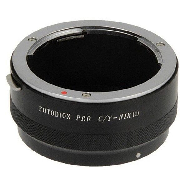 Fotodiox Pro Lens Mount Adapter - Contax-Yashica SLR Lens To Nikon 1-Series Mirrorless Camera Body - CY-N1-P