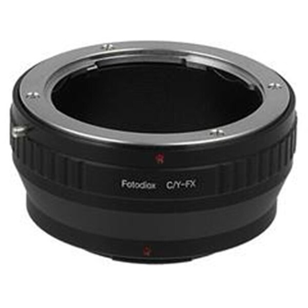 Fotodiox Lens Mount Adapter - Contax-Yashica SLR Lens To Fujifilm X-Series Mirrorless Camera Body - CY-FXRF