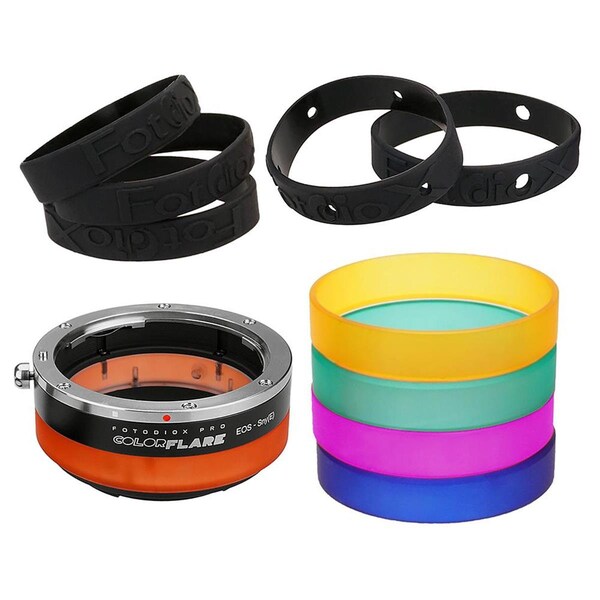 Fotodiox Lens Adapter for Canon Sony Alpha E-Mount Mirrorless Camera Body - ARTFX-CLRFLR-EOS-SNYE