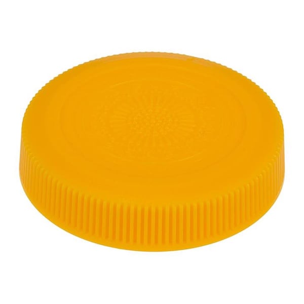 Fotodiox Rear Lens Cap for Canon RF Lens, Yellow - CAP-REAR-EOSR-YLW