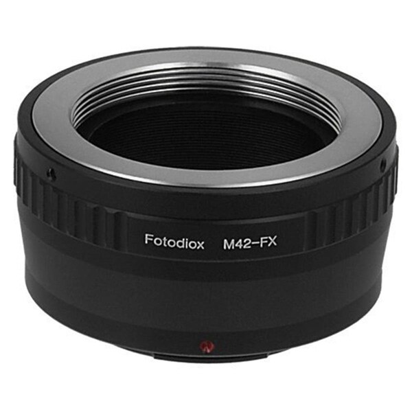 Fotodiox Lens Mount Adapter - M42 Screw Mount SLR Lens To Fujifilm X-Series Mirrorless Camera Body - M42-FXRF-V2