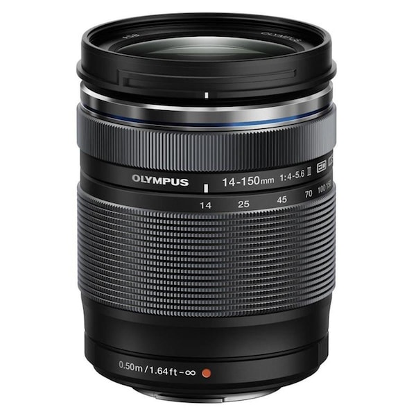 Om Digital Solutions M.14 150 mm F4.0 5.6 II Digital Camera Lens, Black - V335170BW000