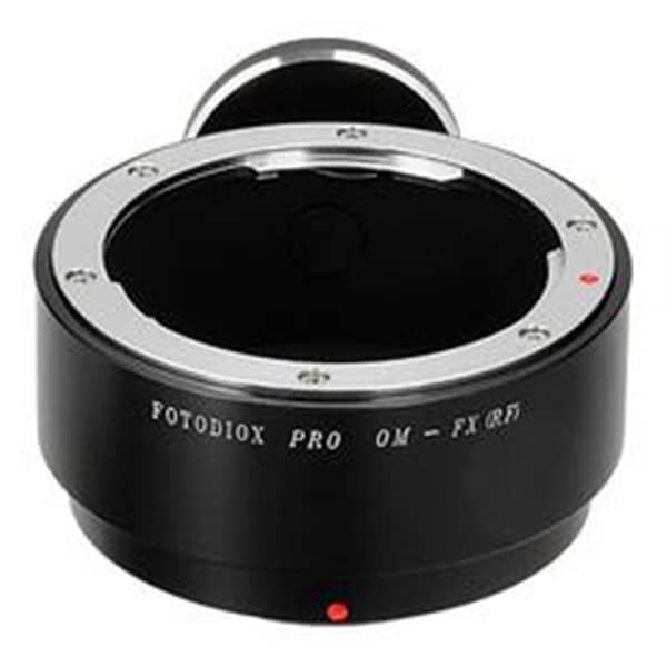 Fotodiox Pro Lens Mount Adapter - Olympus Zuiko 35 mm SLR Lens To Fujifilm X-Series Mirrorless Camera Body - OM-FXRF-P