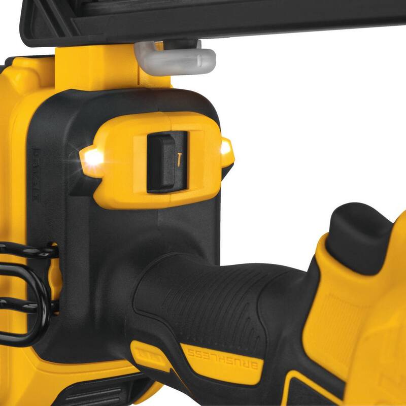 DEWALT 20V MAX XR Clavadora angular inalámbrica de acabado con batería de 3.0Ah y cargador - DCN660BW230C