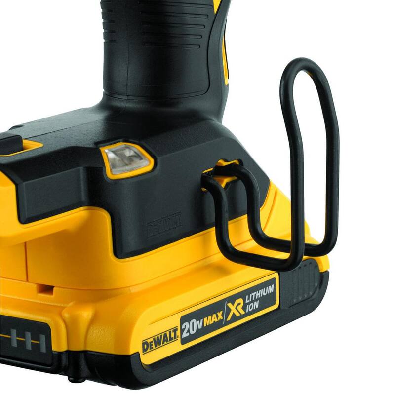 DEWALT 20V MAX XR Clavadora inalámbrica de acabado de 16 calibres de ion de litio, (1) Batería de 3.0Ah y Cargador - DCN662W230C