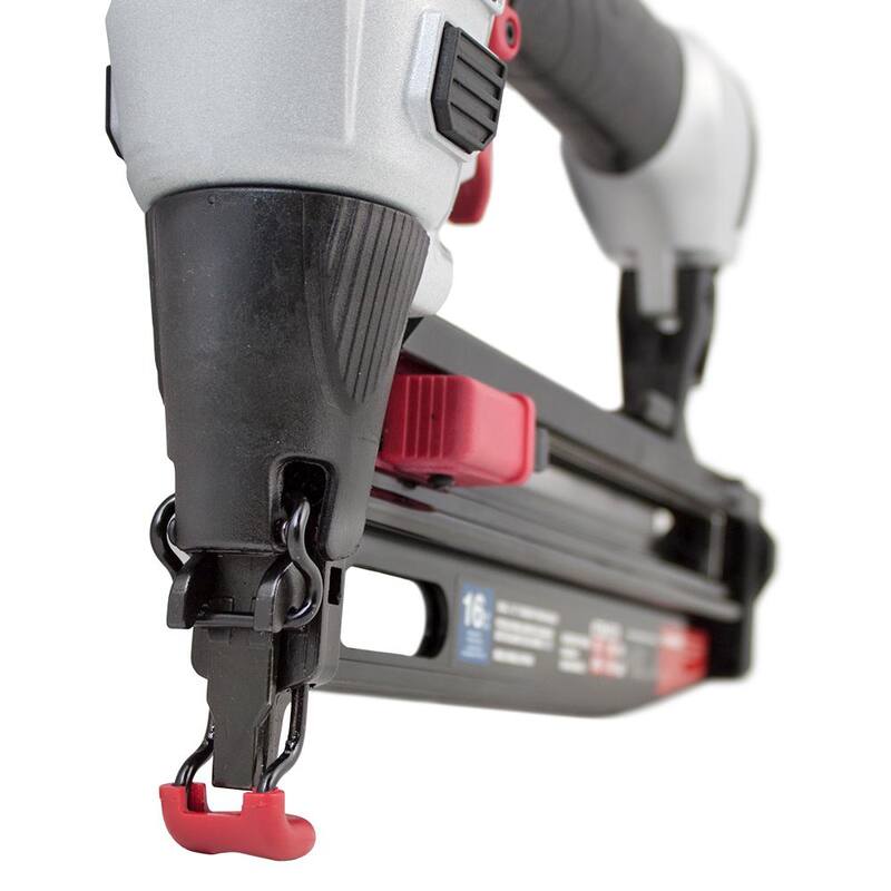 Clavadora de acabado recto de calibre 16 de 2-1/2 pulgadas Pneumatic Husky - DPFN64