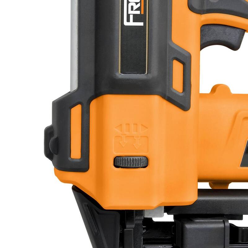 Freeman Kit Inalámbrico de Clavadora/Grampadora de 18-Gauge 2 en 1 de 20 Voltios con sujetadores (400 piezas) - 1400 disparos por carga - PE20V2118G2