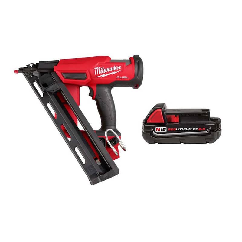 Milwaukee M18 FUEL 18 Volt Brushless Cordless Gen II 15-Gauge Angled Finish Nailer Tool Only & M18 18-Volt 2.0 Ah Compact Battery - 2839-20-48-11-1820

Milwaukee M18 FUEL 18 Volt Brushless Cordless Gen II 15-Gauge Angled Finish Nailer Herramienta Únicamente y Batería Compacta M18 de 18 Voltios 2.0 Ah - 2839-20-48-11-1820