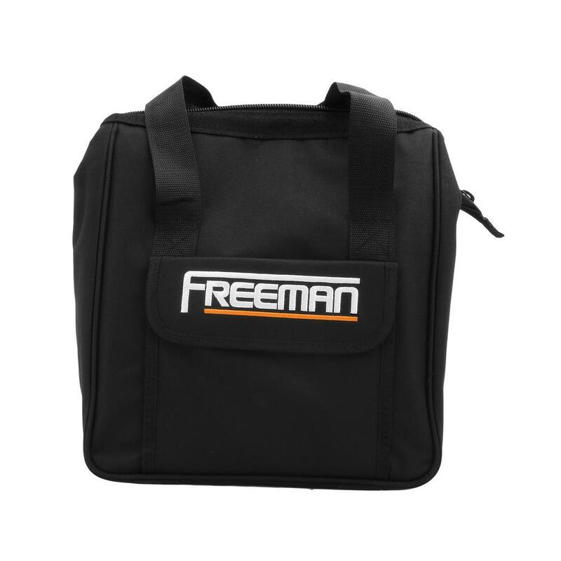 Clavadora y engrapadora neumáticas de acabado Freeman con bolsa de lona y sujetadores (4 piezas) - P4FNCB