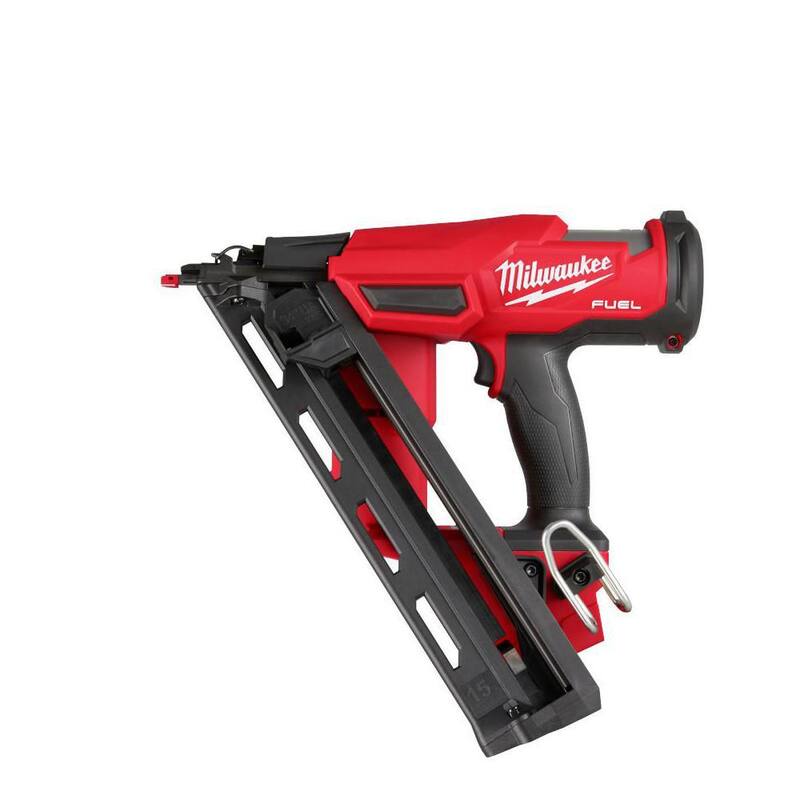 Milwaukee M18 FUEL Clavadora angular para acabados de calibre 16 Gen 2 con pistola para calafatear M18 (herramientas sin accesorios) y batería M18 CP2.0 - 2839-20-2641-20-48-11-1820