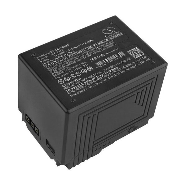 Bsc Preferred RED Epic One Scarlet Dragon 9600mAh Camera Replacement Battery - CS-SBP142MC.1