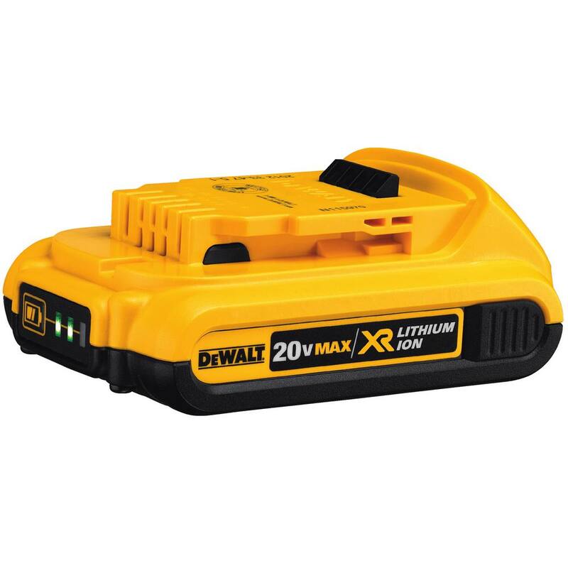 Clavadora inalámbrica DEWALT 20V MAX XR de 15 gauges con baterías de 2.0Ah, cargador y estuche - DCN650D1 con DCB203