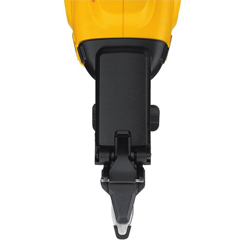 Clavadora de acabado angular inalámbrica de 15 ga con batería de iones de litio DEWALT 20V MAX XR y paquete de batería de iones de litio compacto de 2.0 Ah DEWALT 20V MAX - DCN650BWDCB203