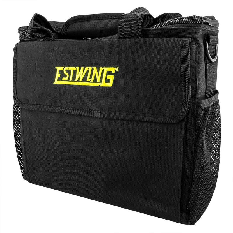 Clavadora neumática de acabado recto de calibre 16 de 2-1/2 pulgadas con bolsa de lienzo - EFN64