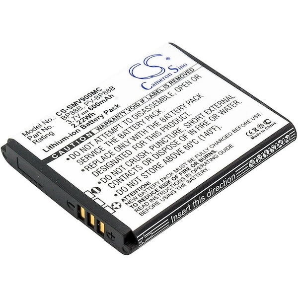 Bsc Preferred Samsung EC-MV900FBPWUS MV900 MV900F Camera Replacement Battery - CS-SMV900MC