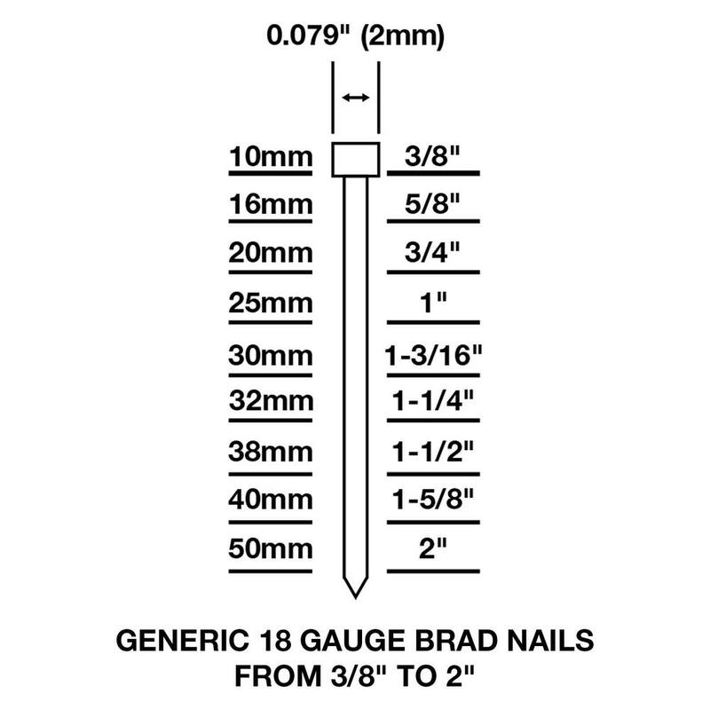 Clavadora neumática con cable de 18 calibre de 2 pulgadas de Estwing con gancho de cinturón de metal, accesorio giratorio industrial de 1/4 de pulgada NPT y bolsa - EBR50