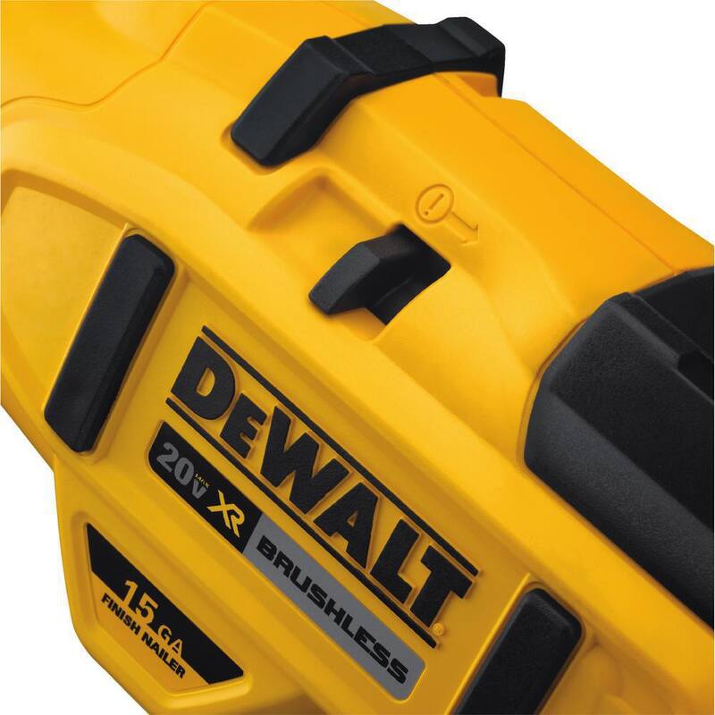 DEWALT 20V MAX Clavadora de acabado inalámbrica de 15 g con batería de iones de litio y destornillador de impacto inalámbrico de 1/4 de pulgada - DCN650D1w/DCF885B