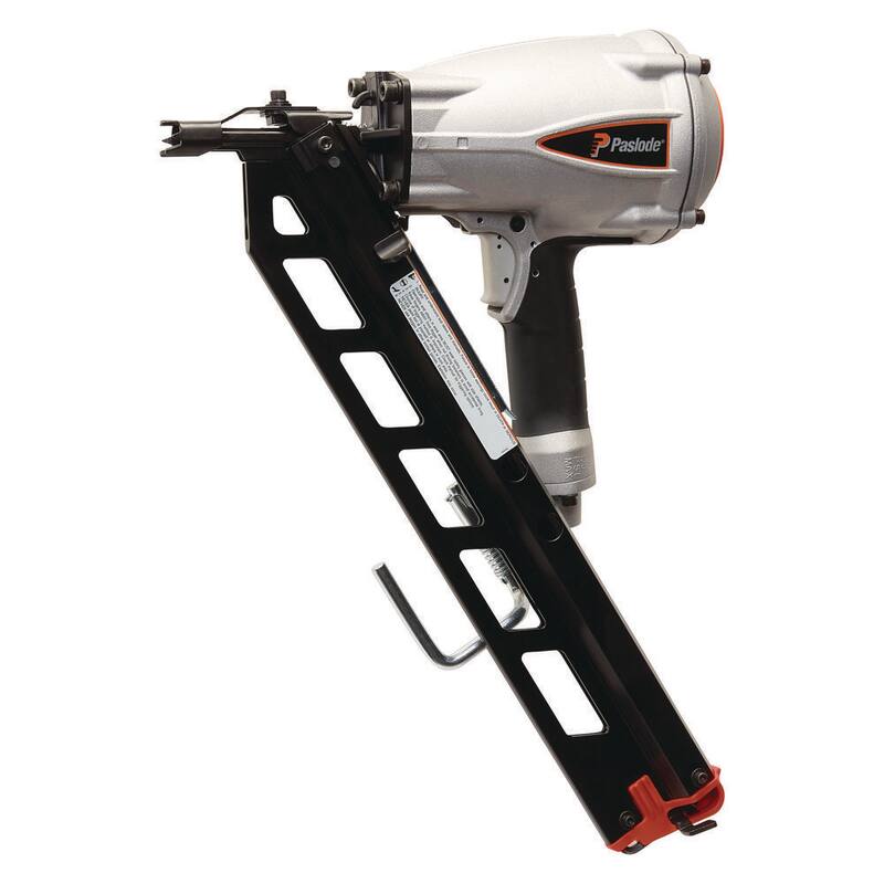 Clavadora neumática Paslode Pneumatic 3-1/2 in. 30 grados Air Corded PowerMaster Plus con cabeza recortada - 501000