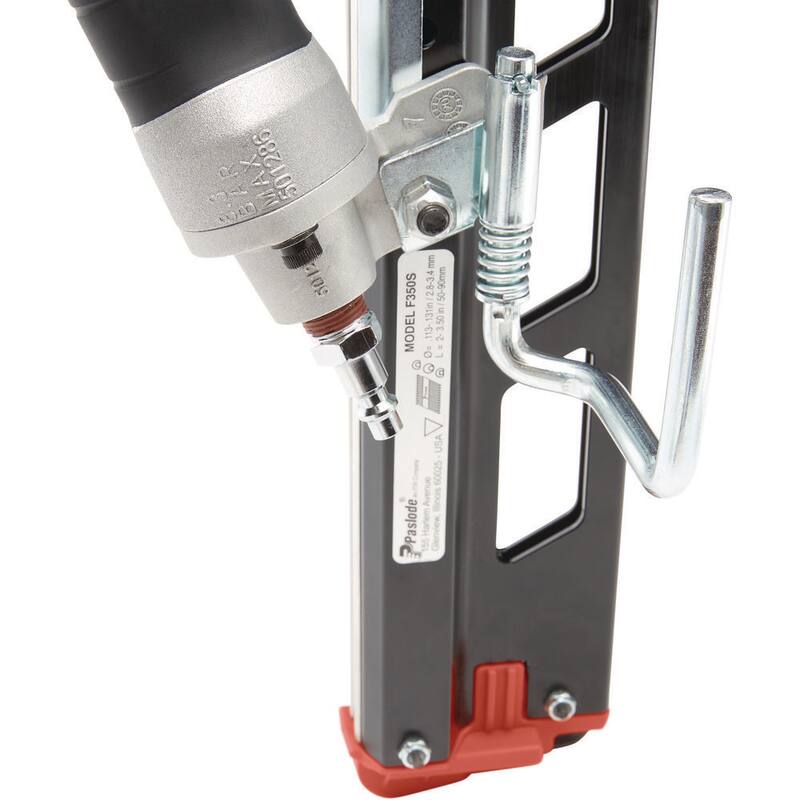 Clavadora neumática Paslode Pneumatic 3-1/2 in. 30 grados Air Corded PowerMaster Plus con cabeza recortada - 501000
