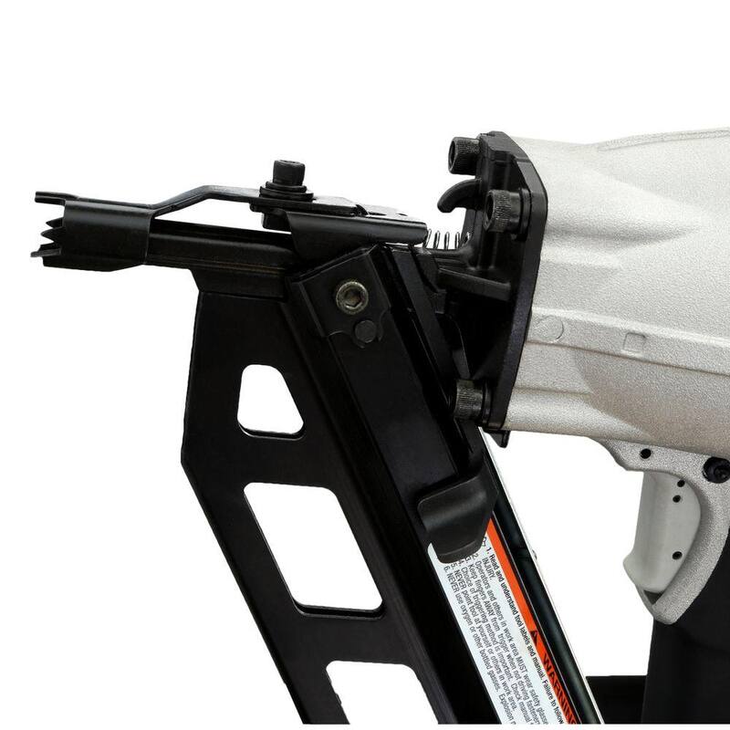 Clavadora neumática Paslode Pneumatic 3-1/2 in. 30 grados Air Corded PowerMaster Plus con cabeza recortada - 501000