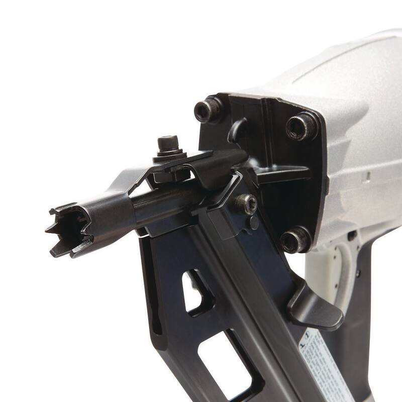 Clavadora neumática Paslode Pneumatic 3-1/2 in. 30 grados Air Corded PowerMaster Plus con cabeza recortada - 501000