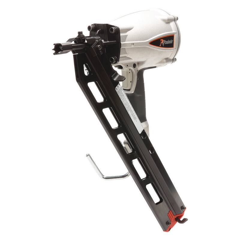 Clavadora neumática Paslode Pneumatic 3-1/2 in. 30 grados Air Corded PowerMaster Plus con cabeza recortada - 501000