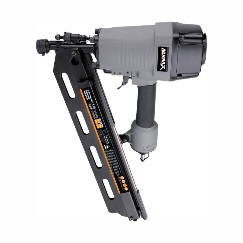 NuMax Pneumatic 21 Degree 3-1/2 in. Framing Nailer - SFR2190

Clavadora neumática de 21 grados y 3-1/2 pulgadas - SFR2190
