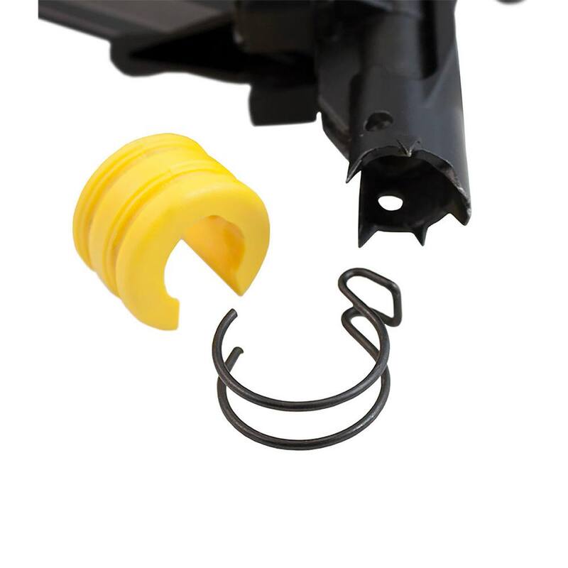 Clavadora para armazón neumática de 21 grados 3-1/2 pulgadas Estwing con gancho de cinturón metálico ajustable, conexión giratoria de 1/4 de pulgada NPT y bolsa - EFR2190.