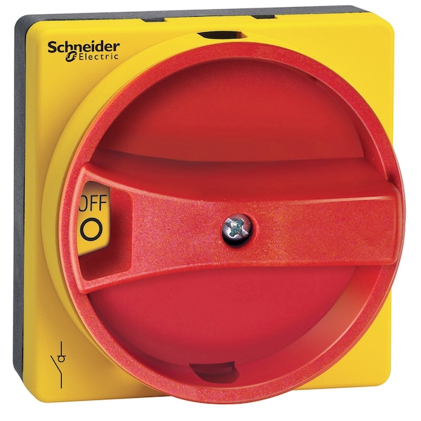 Schneider Electric Mango Rojo Empotrable con Tornillo de Fijación - VLSH1S5R