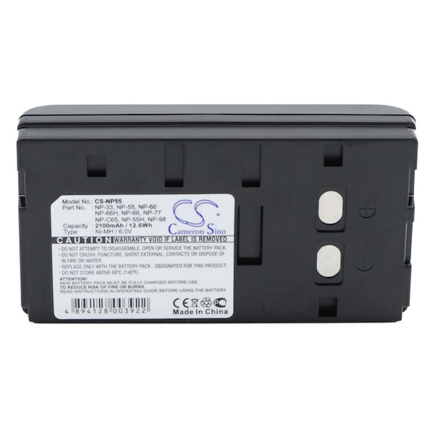 Bsc Preferred Oneil 550041-100 DR10 2100mAh Camera Replacement Battery - CS-NP55.57