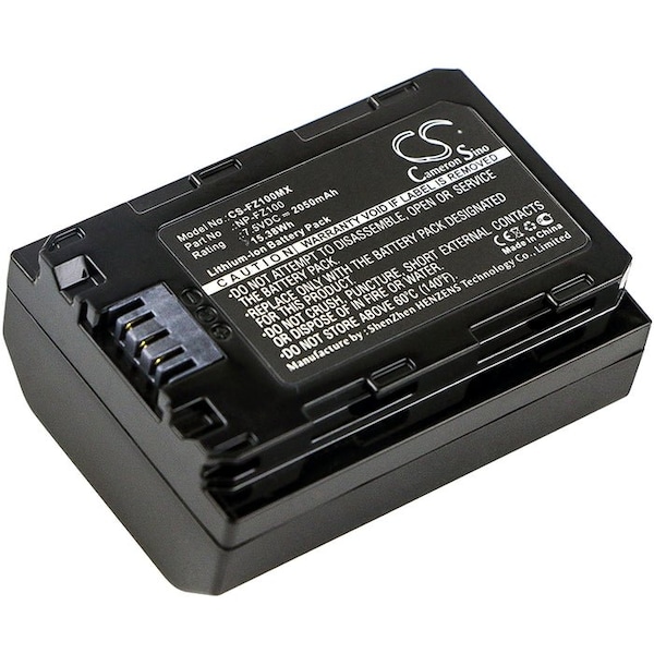 Bsc Preferred Sony III III A9 ILCE-7M3 ILCE-7RM3 Camera Repl. Battery - CS-FZ100MX